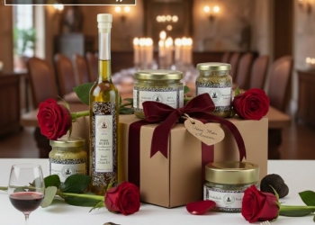 Risotto "Passion Truffe" aux Saint-Jacques saint valentin